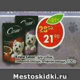 Магазин:Пятёрочка,Скидка:Корм Cesar  для собак 