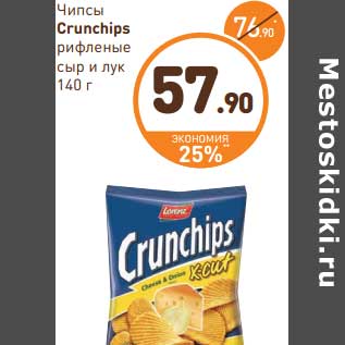 Акция - Чипсы Crunchips