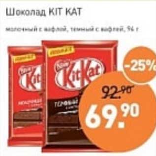 Акция - Шоколад Kit Kat