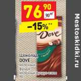 Магазин:Дикси,Скидка:Шоколад
DOVE
молочный
фундук
молочный фундук-изюм