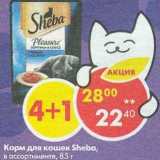 Магазин:Пятёрочка,Скидка:Корм для кошек Sheba