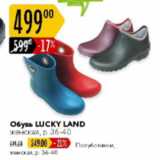 Магазин:Карусель,Скидка:Обувь женская Lucky Land