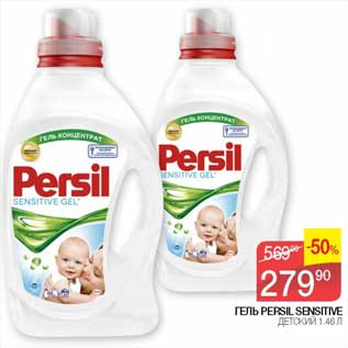 Акция - Гель Persil Sensitive