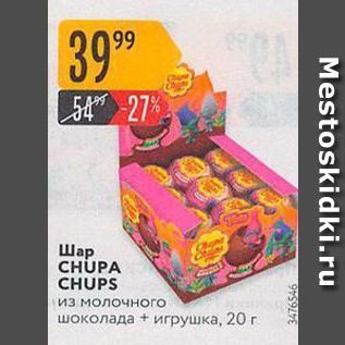 Акция - Шар CHUPA CHUP