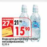 Магазин:Окей супермаркет,Скидка:Вода для детей ФрутоНяня 