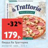 Магазин:Виктория,Скидка:Пицца Ла Тратториа
ассорти, зам., 335 г
