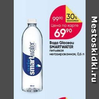 Акция - Вода Glaceau SMARTWATER