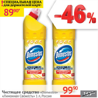 Акция - Чистящее средство Domestos