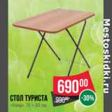 Магазин:Spar,Скидка:Стол туриста
«Ника» 75 × 50 см