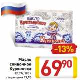 Магазин:Билла,Скидка:Масло
сливочное
Куряночка
82,5%, 180 г