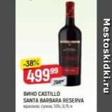 Верный Акции - Вино CASTILLO SANTA BARBARA RESERVA 