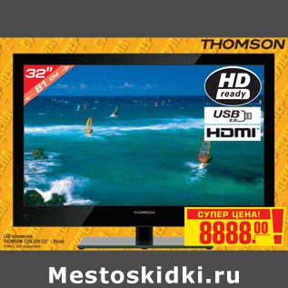 Акция - LED телевизор THOMSON T32E32U