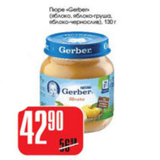 Акция - ПЮРЕ GERBER