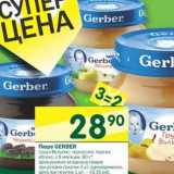 Магазин:Перекрёсток,Скидка:Пюре Gerber