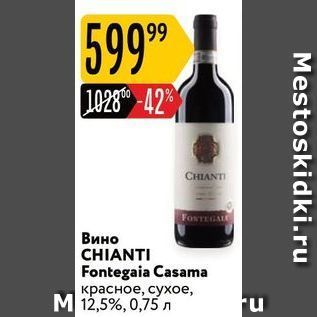 Акция - Вино CHIANTI