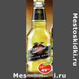 Магазин:Пятёрочка,Скидка:Пиво Miller 
