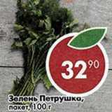 Магазин:Пятёрочка,Скидка:Зелень петрушка пакет