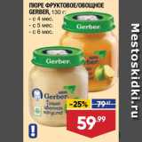 Лента супермаркет Акции - ПЮРЕ Gerber