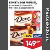 Лента супермаркет Акции - КОНФЕТЫ Dove