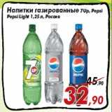 Магазин:Седьмой континент,Скидка:Напитки газированные 7Up, Pepsi
Pepsi Light