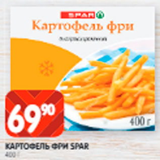 Акция - Картофель фри Spar