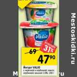 Магазин:Перекрёсток,Скидка:Йогурт Valio 2,6%