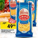 Магазин:Перекрёсток,Скидка:Макаронные изделия Grand Di Pasta 