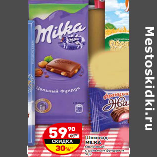 Акция - Шоколад MILKA