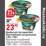 Магазин:Окей,Скидка:Биойогурт Активия Био
Протеиновая натуральная,