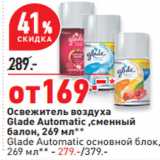 Магазин:Окей,Скидка:Освежитель воздуха
Glade Automatic ,сменный

