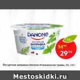 Пятёрочка Акции - Йогуртная заправка Danone 3%