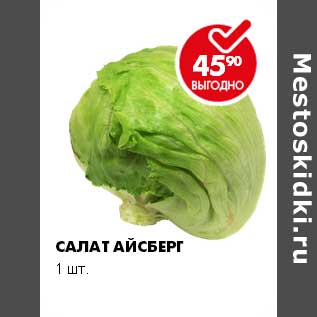 Акция - САЛАТ АЙСБЕРГ