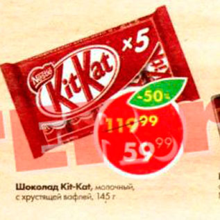 Акция - Шоколад Kit Kat