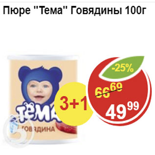 Акция - Пюре Тема