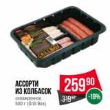 Spar Акции - Ассорти
из колбасок
охлажденное
  (Grill Box)