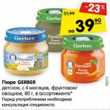 Магазин:Карусель,Скидка:Пюре Gerber 