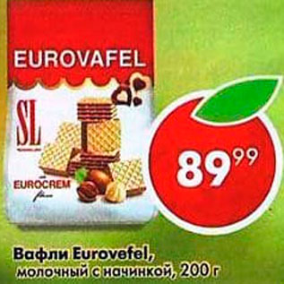 Акция - Вафли Eurovafel