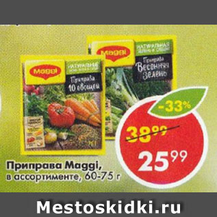 Акция - Приправа Maggi