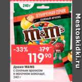 Магазин:Перекрёсток,Скидка:Драже M&M`s