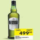 Магазин:Перекрёсток,Скидка:Виски
WILLIAM LAWSON’S
40%,