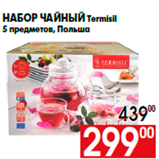 Акция - Набор чайный Termisil 5 предметов, Польша