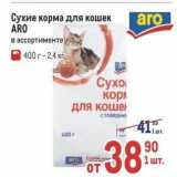 Метро Акции - Сухие корма для кошек ARO 
