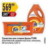 Магазин:Карусель,Скидка:Средство для стирки белья TIDE 