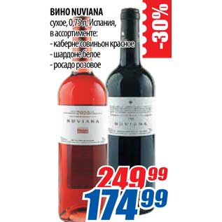 Акция - Вино Nuviana