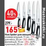 Нож Spider для овощей, 9 см