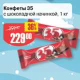 Авоська Акции - Конфеты 35 с шоколадной наинкой