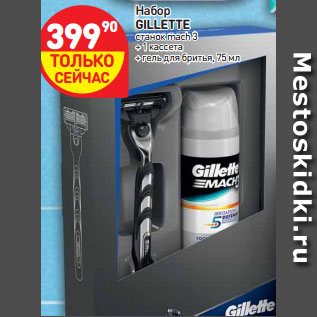 Акция - Набор Gillette