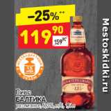 Дикси Акции - Пиво
БАЛТИКА
разливное, 5,3%