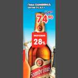 Пиво Gambrinus