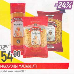 Акция - Макароны Maltagliati